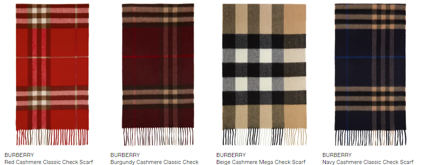 Burberry scarf