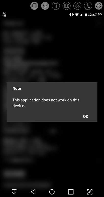 Alpha Omega Nougat 4.0 US996 version on LS997 - Blocked Phone Information Menu