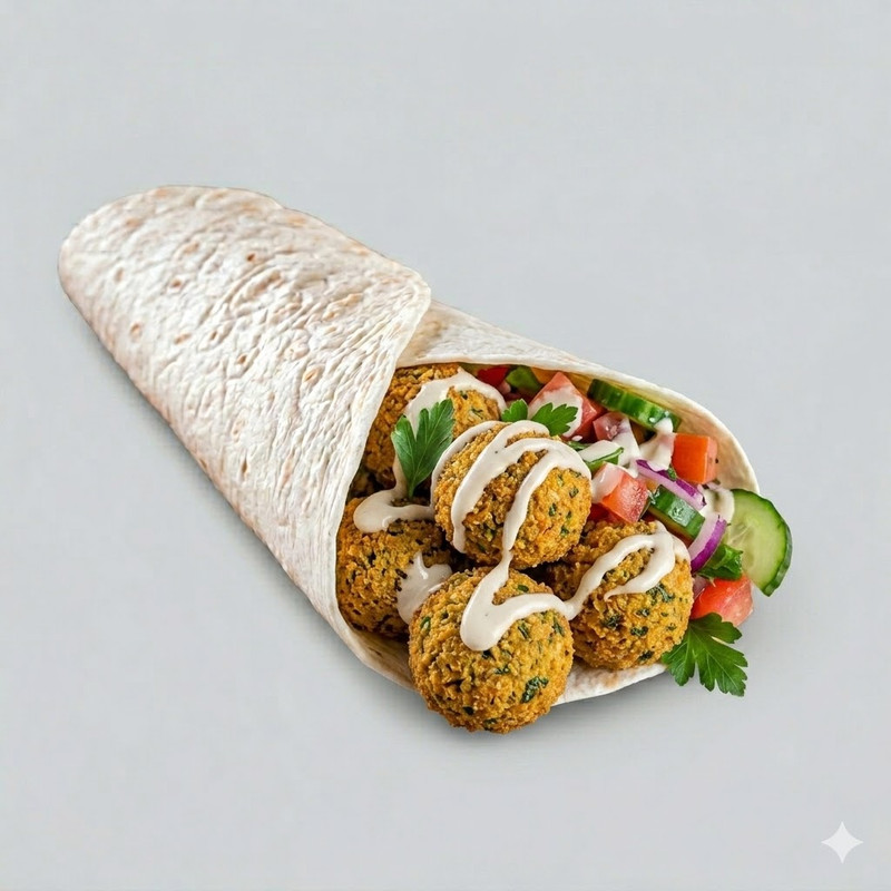 Dürüm Vegetal Con Queso
