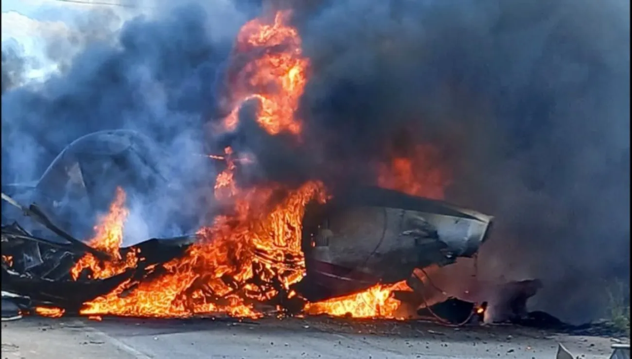 Avioneta se estrella mientras combatía incendio en Chile; hay un muerto (Video)