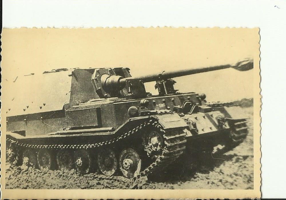 TANK PANZER JAGDPANZER TIGER (P) ELEFANT FERDINA
