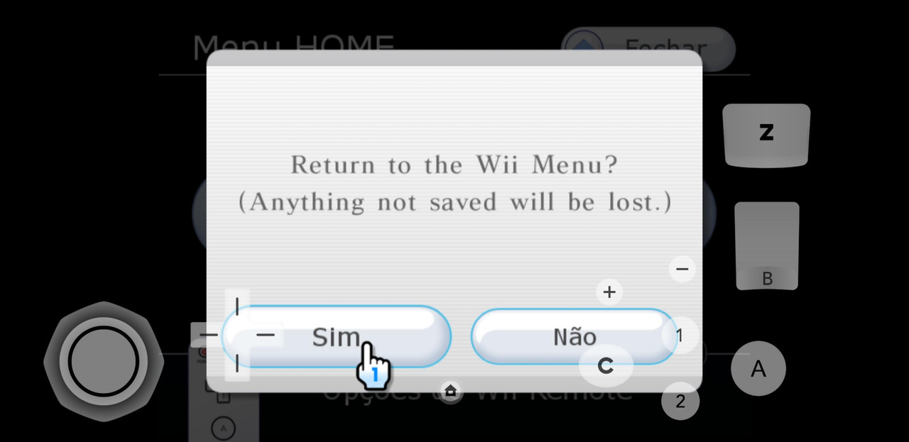 Dolphin Wii Menu for Android ?