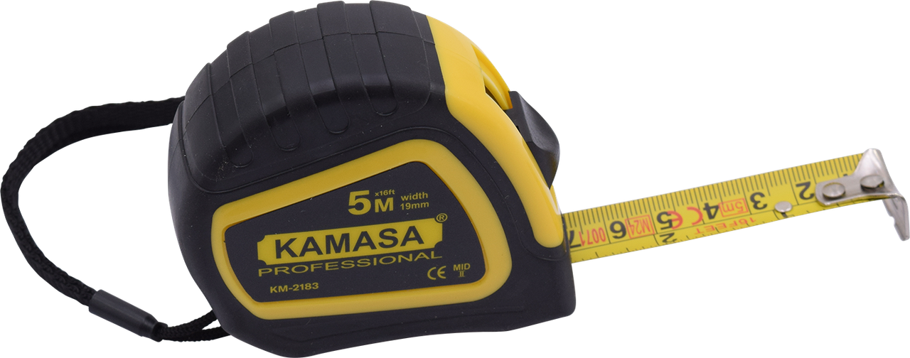 WINCHA TRP 5M X 19MM KAMASA