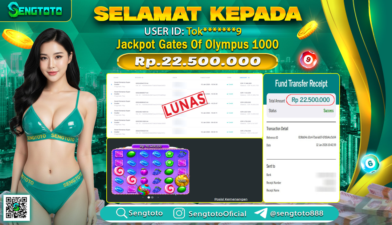 BUKTI PEMBAYARAN SLOT GATES OF OLYMPUS 1000