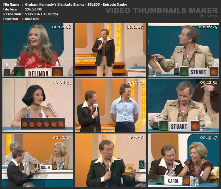 Graham Kennedy's Blankety Blanks - S01E05 - Episode 5.mkv