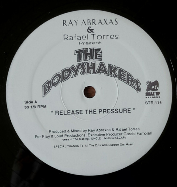 28/10/2023 - The Body Shakers – Release The Pressure  Burnin Up (Vinyl, 12)(Sneak Tip Records – STR-114)  1995 R-656016-1488111075-6679