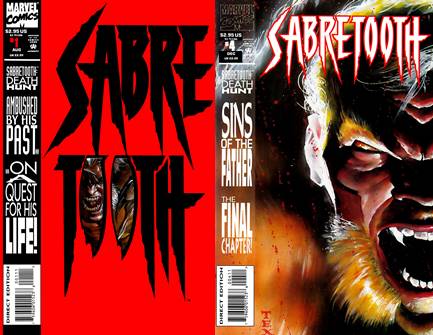 Sabretooth Vol.1 1-4 (1993) Complete