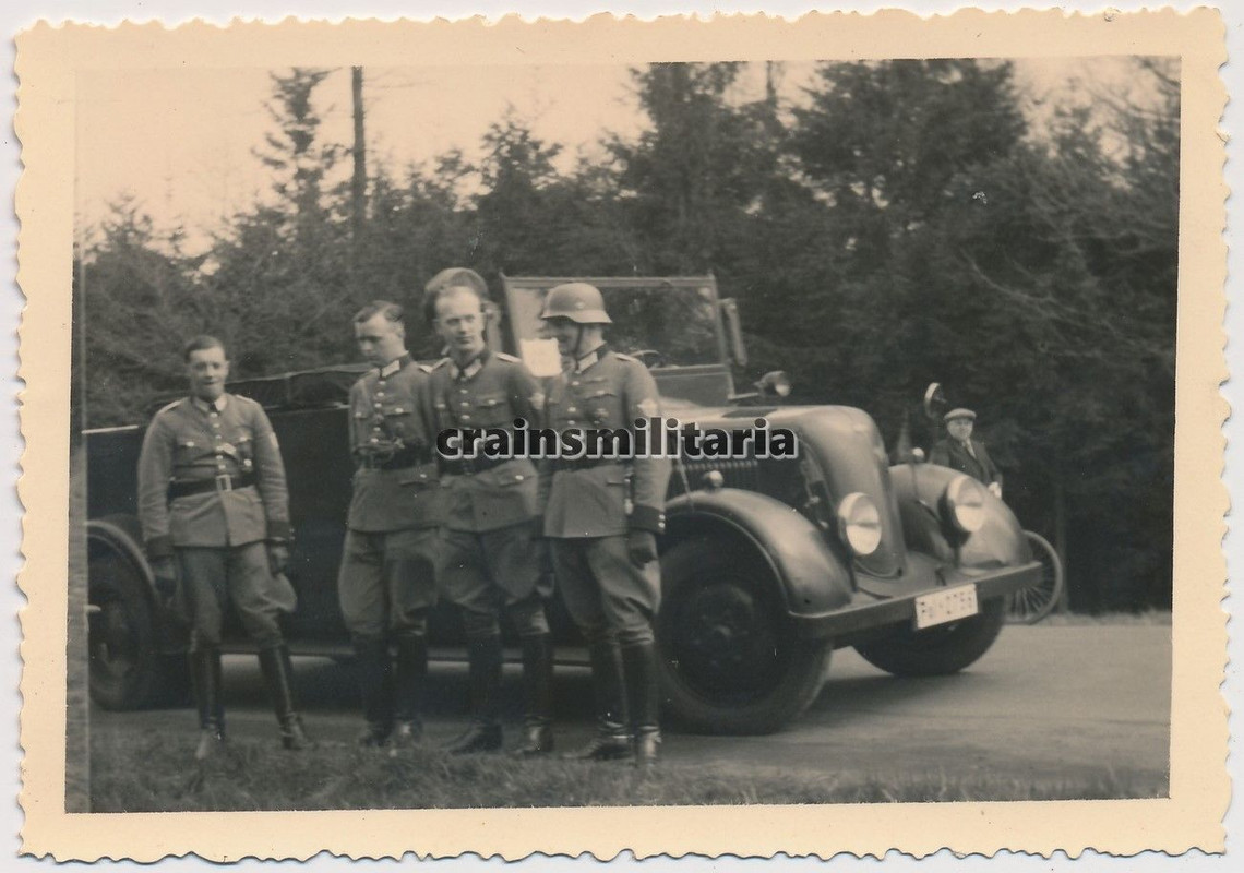 Orig. Foto Phänomen Granit 30 Mannschaftswagen P