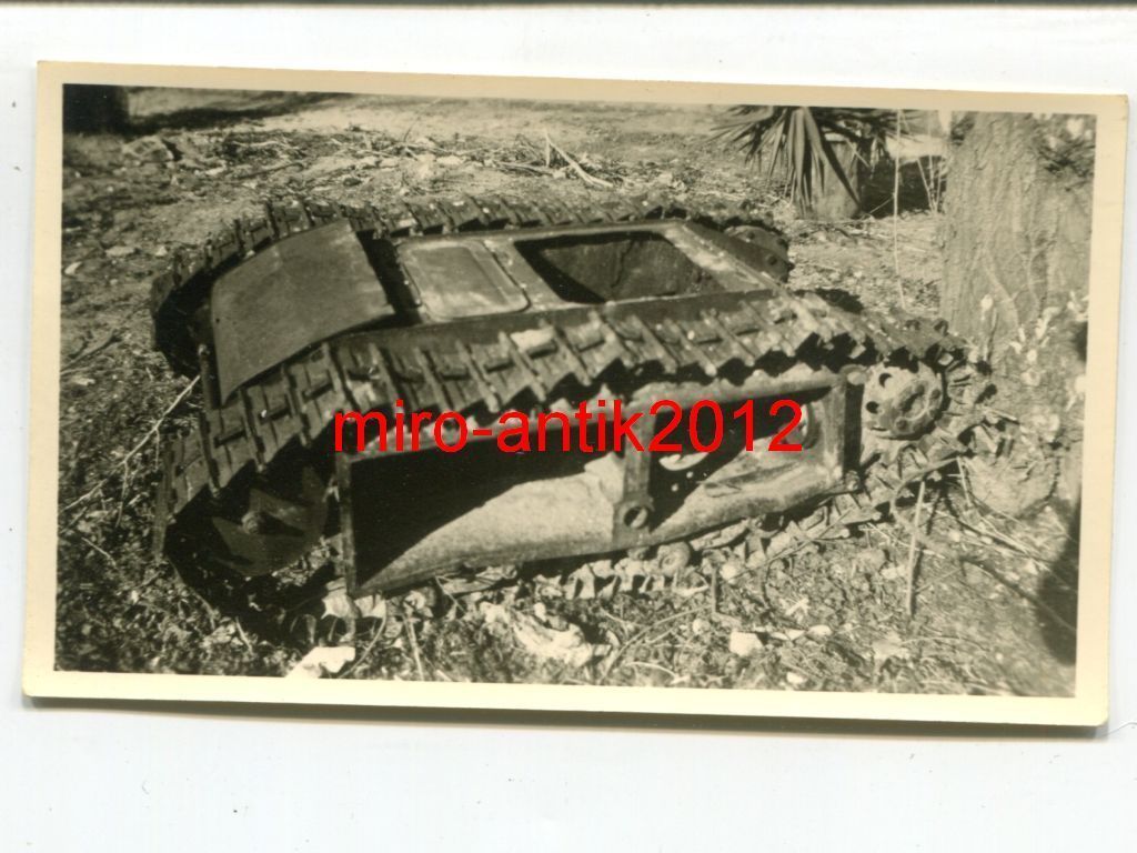 Wehrmacht, zerstörter Ladungsträger Goliath, Sdk