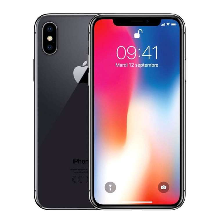 Walmart: iPhone X Apple APPLE de 64GB Reacondicionado 
