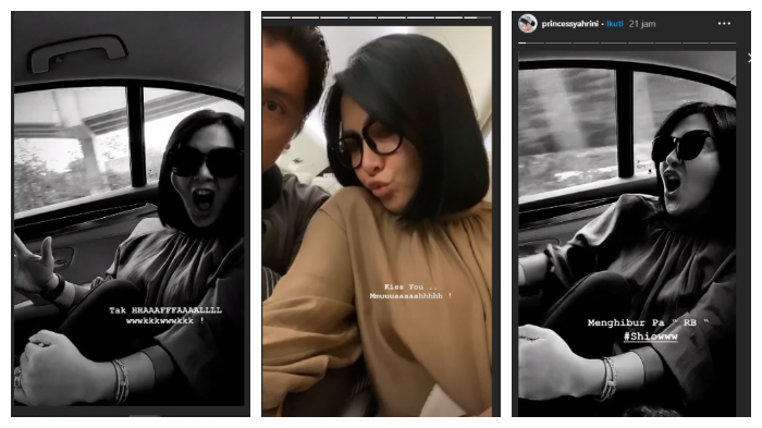 Tingkah menggemaskan Syahrini