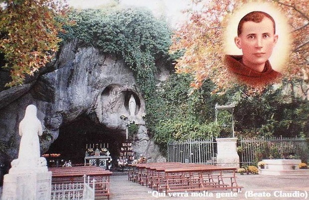 Il beato Claudio e la sua Piccola Lourdes dans Apparizioni mariane e santuari Beato-fra-Claudio-Riccarddo-Granzotto-e-la-piccola-Lourdes