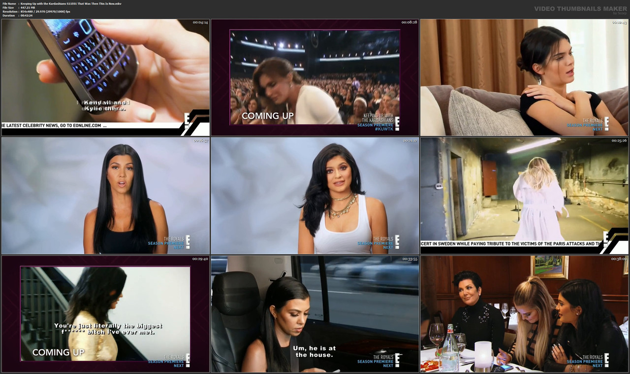 Keeping Up with the Kardashians S11E01 That Was Then This Is Now.mkv