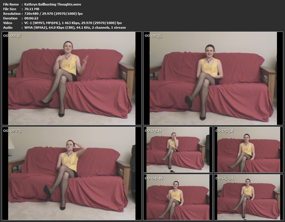 Kathryn Ballbusting Thoughts