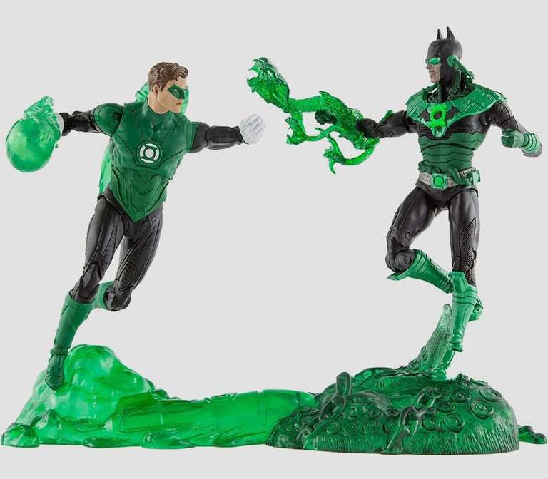 Amazon: McFarlane Juguetes - DC Multiverse - Paquete múltiple coleccionista - Linterna Verde (HAL Jordan) vs. Dawnbreaker 
