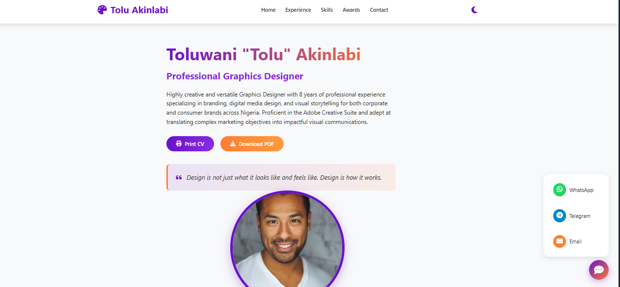 Smart Resume Sample 5