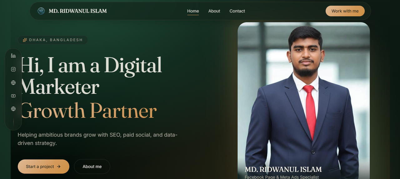 Md Ridwanul Islam Portfolio