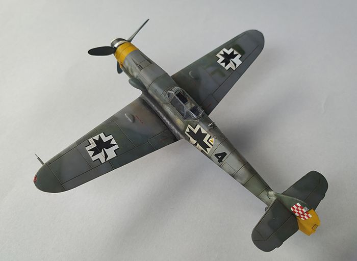 Bf-109G 2.Lj, Hasegawa i Revell 1/72 IMG-20200924-124101