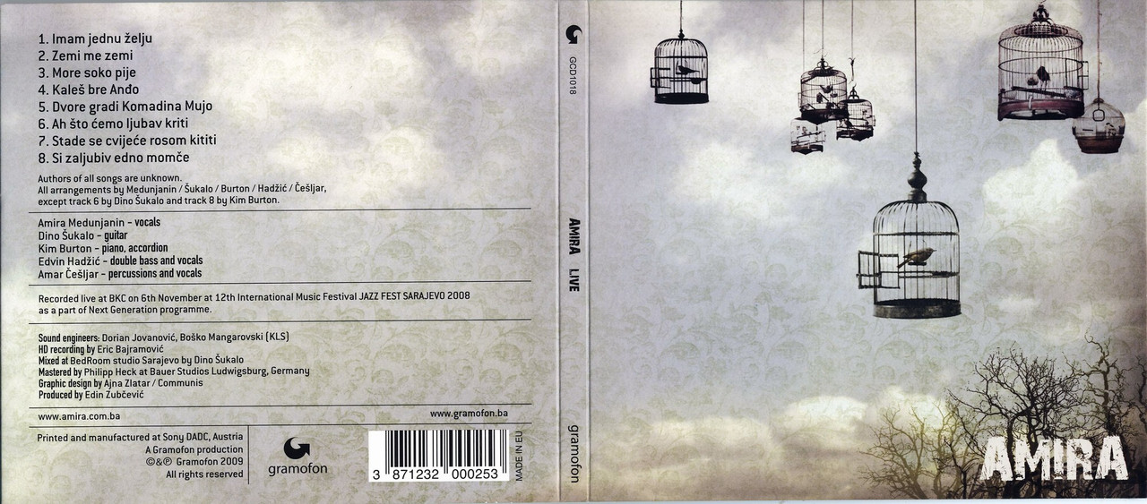 Amira Medunjanin - 2009 - Live - prednja zadnja
