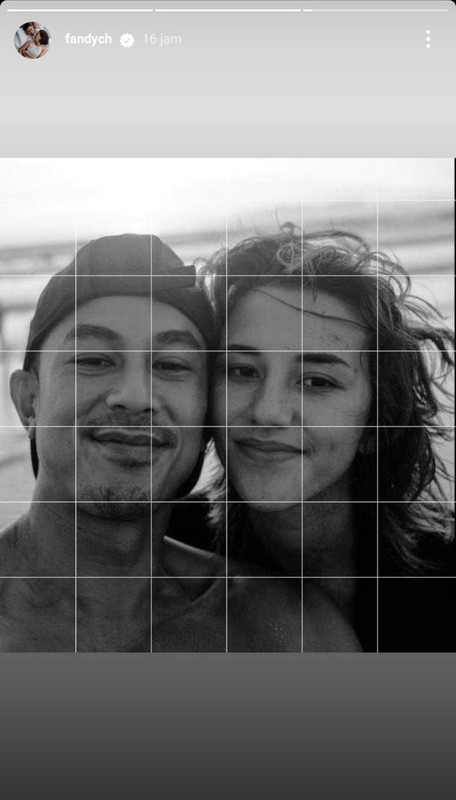 Unggahan cerita Instagram Fandy Christian usai isu dugaan kasus perselingkuhan dibongkar sang istri, Dahlia Poland.