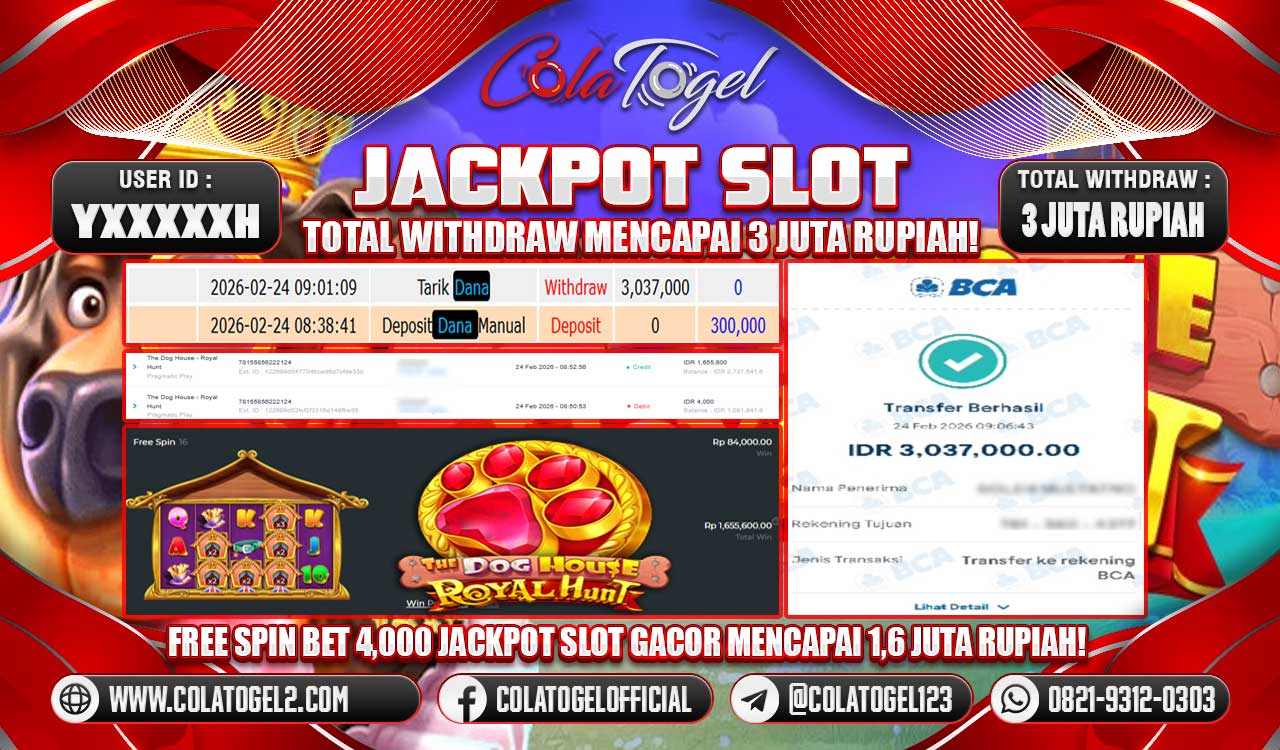 JACKPOT SLOT GACOR!!