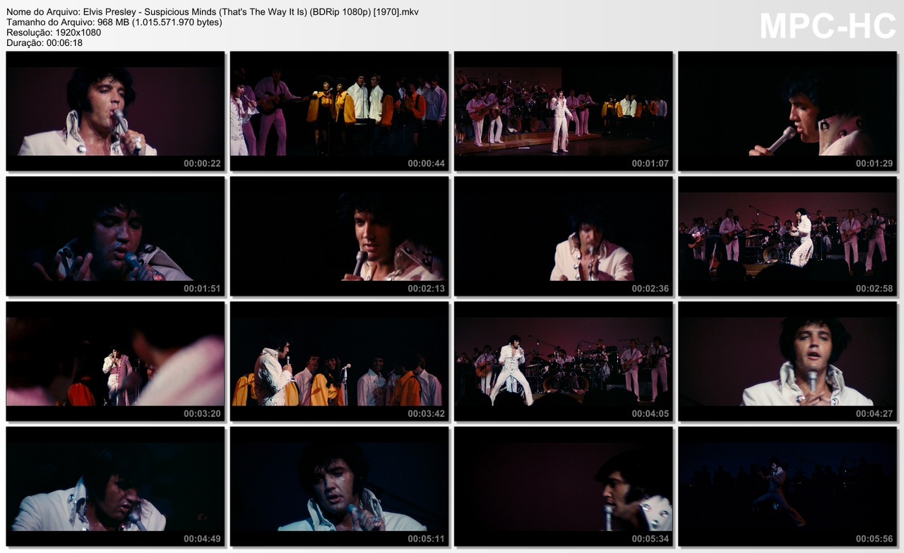 Elvis Presley - Suspicious Minds (That's The Way It Is) (BDRip 1080p) [1970]