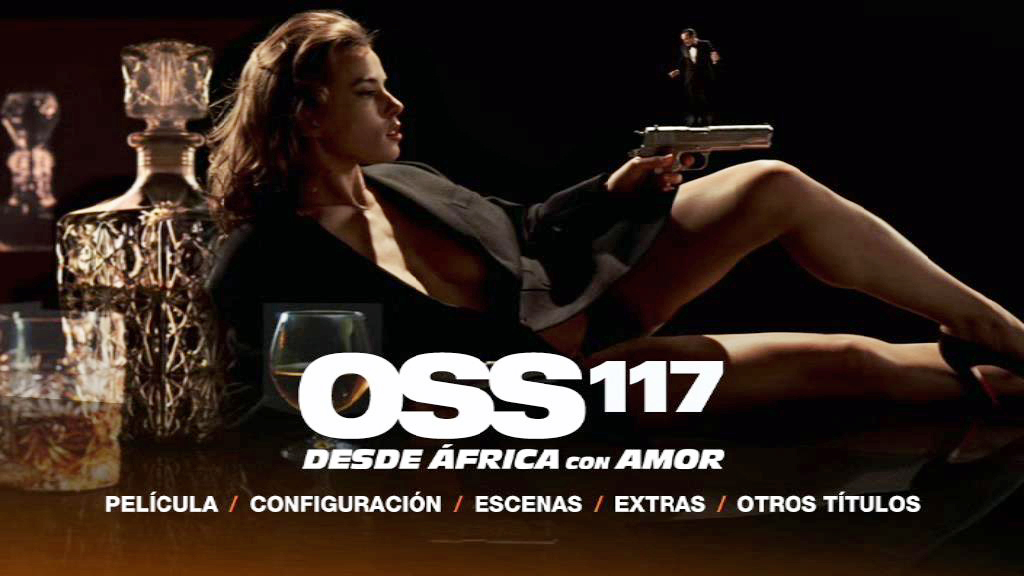 OSS 117 ALERTE ROUGE EN AFRIQUE NOIRE MENU - OSS 117: Desde África con amor [2021] [Comedia, acción] [DVD9] [PAL] [Leng. ESP/FRA] [Subt. Español]