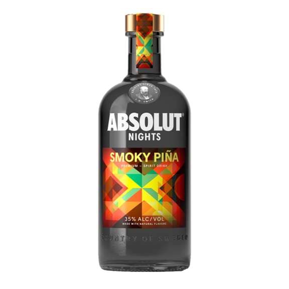 Amazon: Absolut Nights Smoky Piña 750ml (Oferta Prime Day)