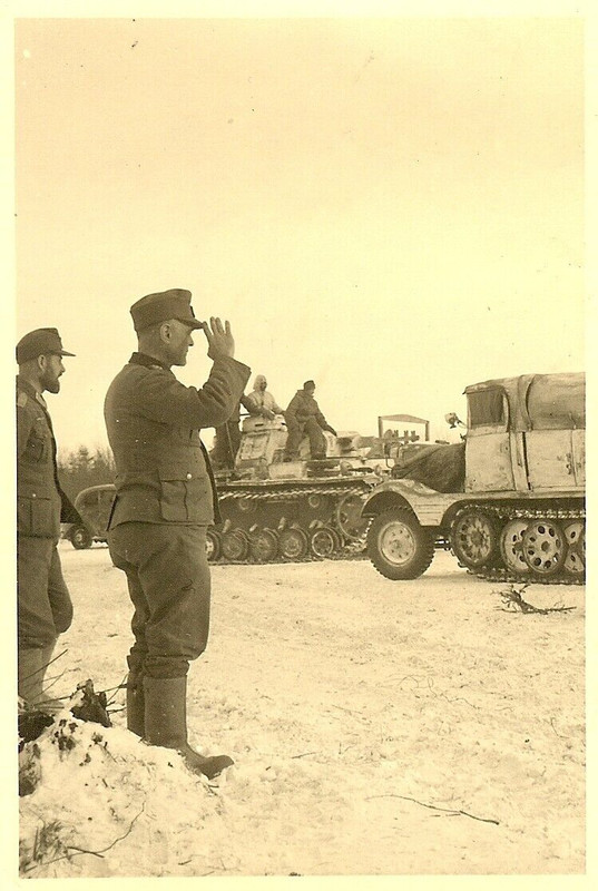 German 'PANZER GRUPPE OTTO' Pzkw.III Tank; VELIKIYE LUKI; Russia 1943! (2)