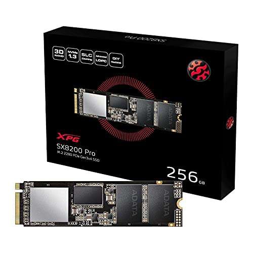 Amazon: Unidad de Estado Solido XPG SX8200 Pro 256 GB SSD PCIe Gen3x4 M.2 2280 , 3500MB/s de lectura y 3000MB/s de escritura 
