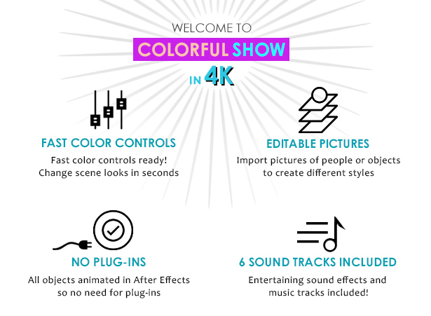 Colorful Summer Intro Show Pack - 1