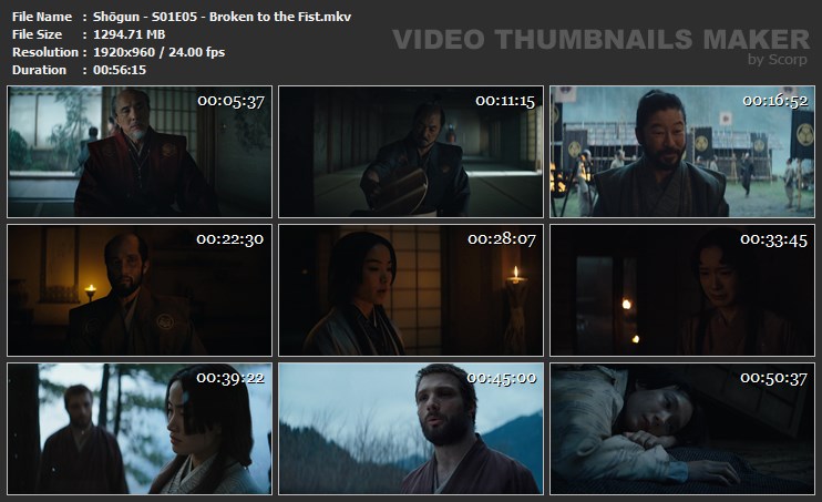 Shōgun - S01E05 - Broken to the Fist.mkv
