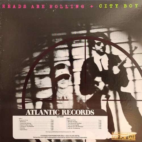 City Boy - Heads Are Rolling [Vinyl Rip 24/192] (1980) Lossless+MP3