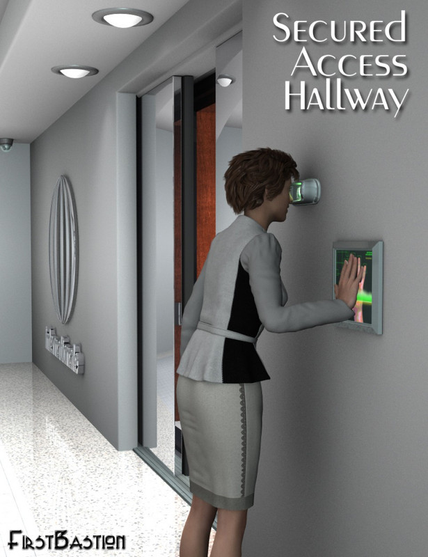 Secured Access Hallway