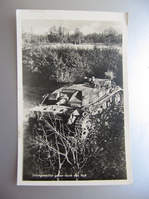WWII GERMAN Foto Panzer Tank танк Sturmgeschütz