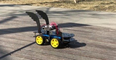 Wheeled Robot Motion Control with Raspberry Pi & Python
