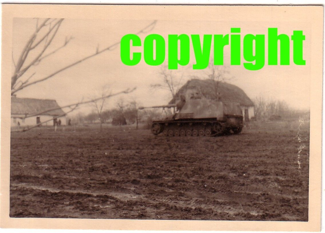 Panzer Sfl Panzerjäger NASHORN Pz.Gren Abt.Rückz