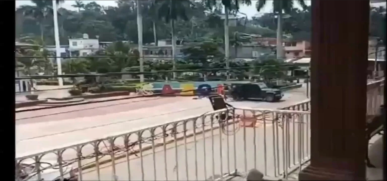 Violencia imparable en Veracruz: Arrojan restos humanos frente a Palacio Municipal