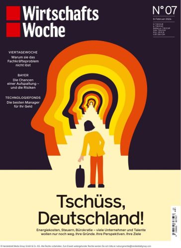 Cover: WirtschaftsWoche Magazin No 07 vom 09  Februar 2024