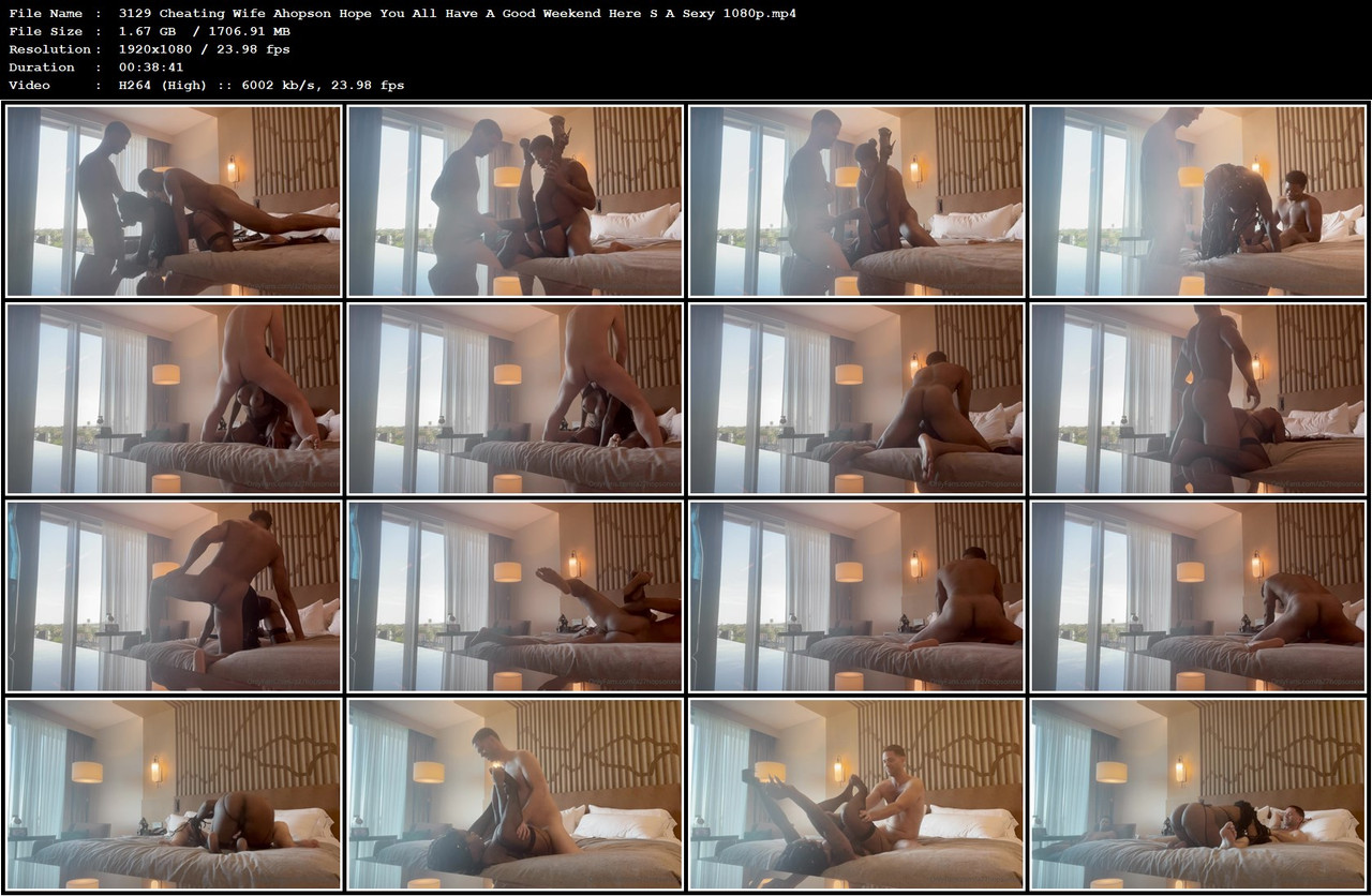 3129 Cheating Wife Ahopson Hope You All Have A Good Weekend Here S A Sexy 1080p mp4