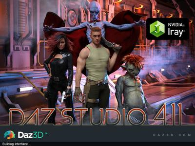 DAZ Studio Pro Edition 4.11.0.383 (x64)