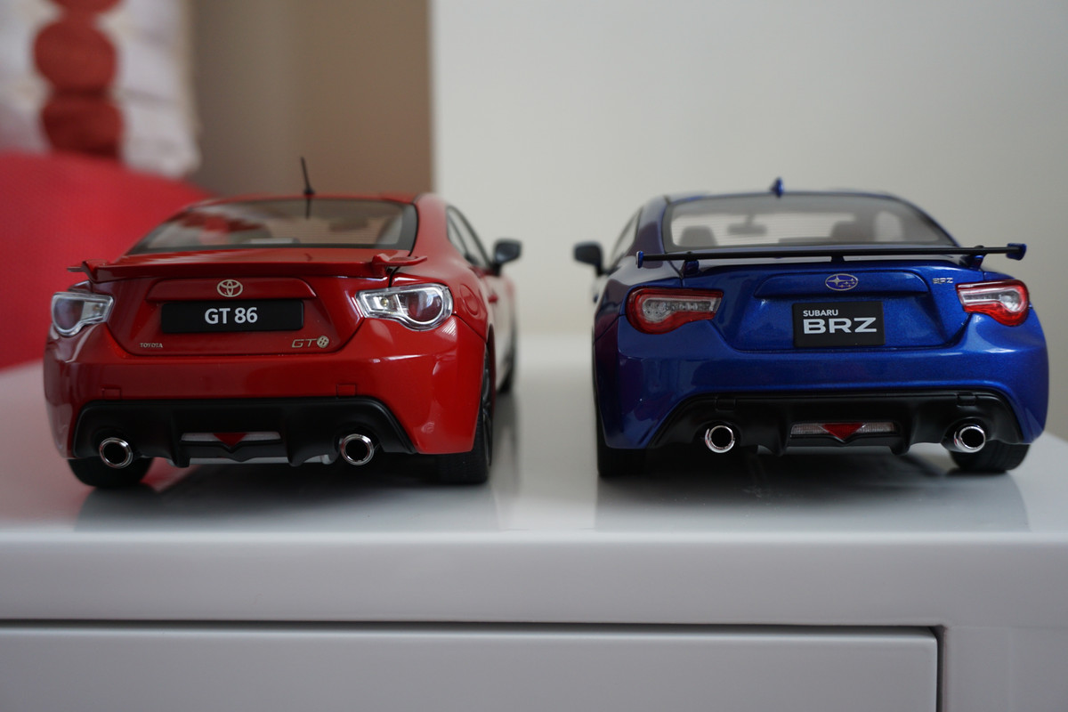 1/18 samurai SUBARU BRZ GT Yellow Edition スバル 京商 KYOSHO 黄