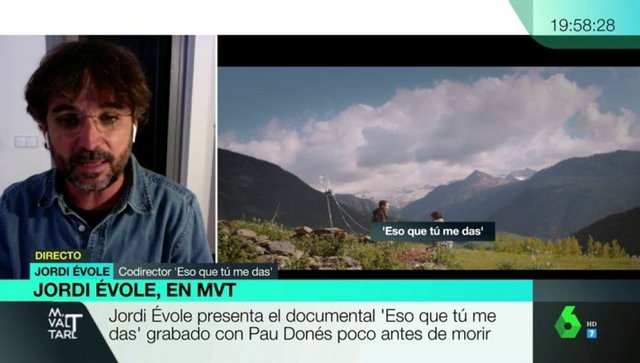 “ESO QUE TÚ ME DAS”, DE JORDI ÉVOLE, ÚLTIMA ENTREVISTA DE PAU DONÉS, SE CONVIERTE EN EL SLEEPER DEL AÑO EN LOS CINES ESPAÑOLES