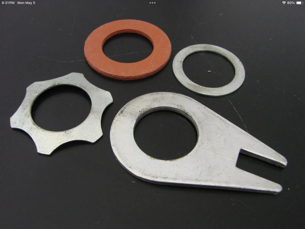 Featherbed steering damper Featherbed steering damper