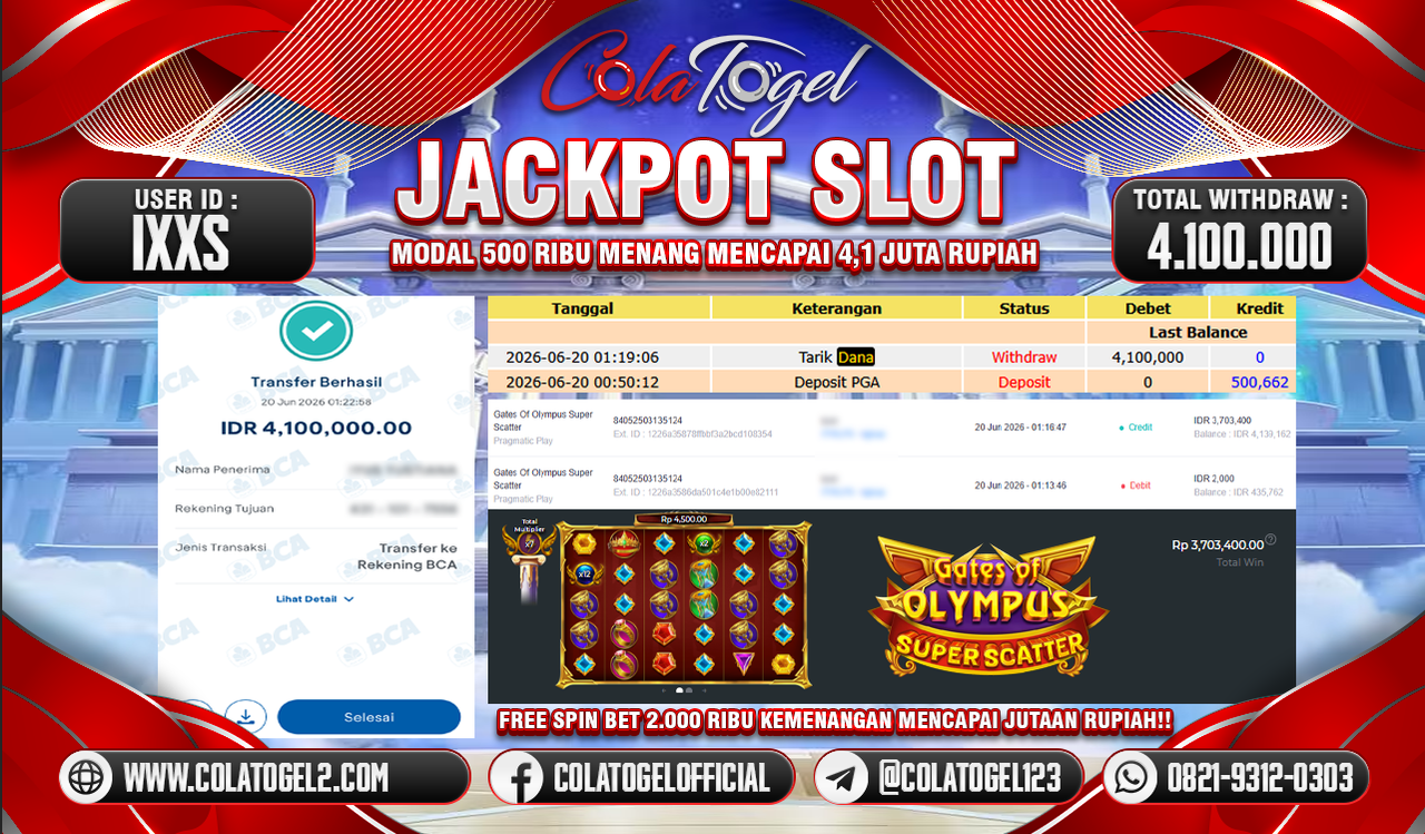 JACKPOT SLOT GACOR!!