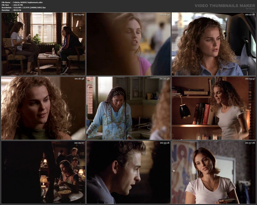 Felicity S02E01 Sophomoric.mkv