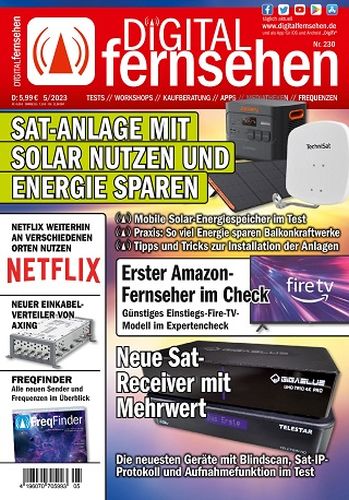 Cover: Digital Fernsehen Magazin No 05 2023