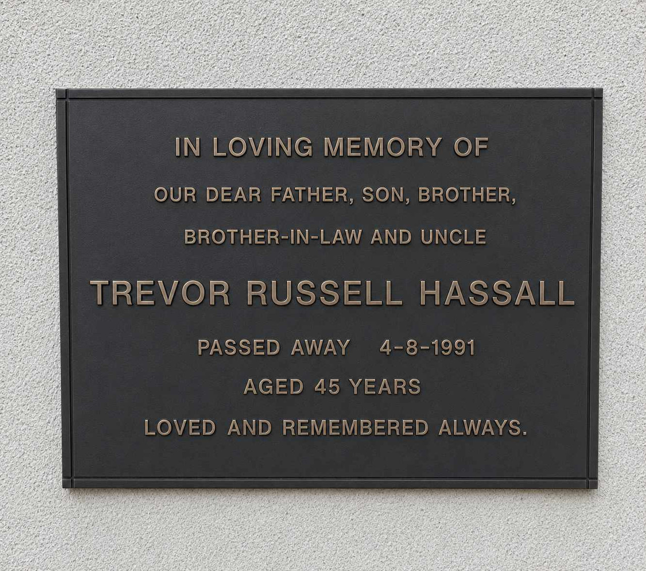 Trevor Hassall 2