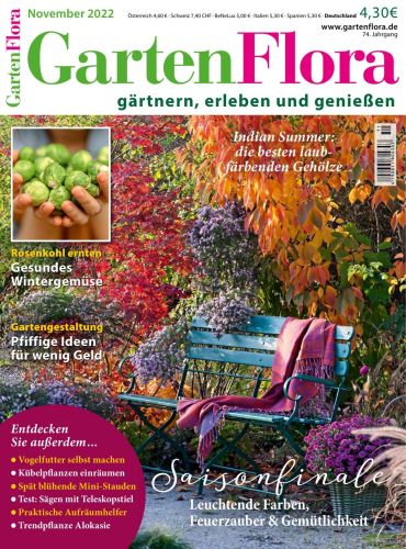 Cover: Garten Flora Magazin No 11 November 2022