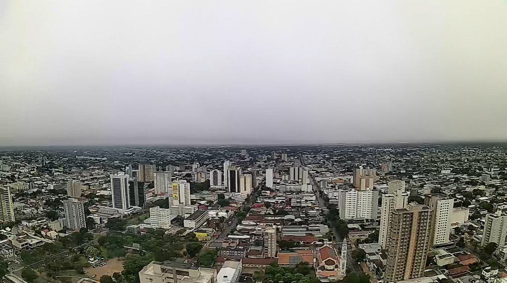 Campo Grande nesta manhã de quarta-feira ©FRANCISCO BRITTO